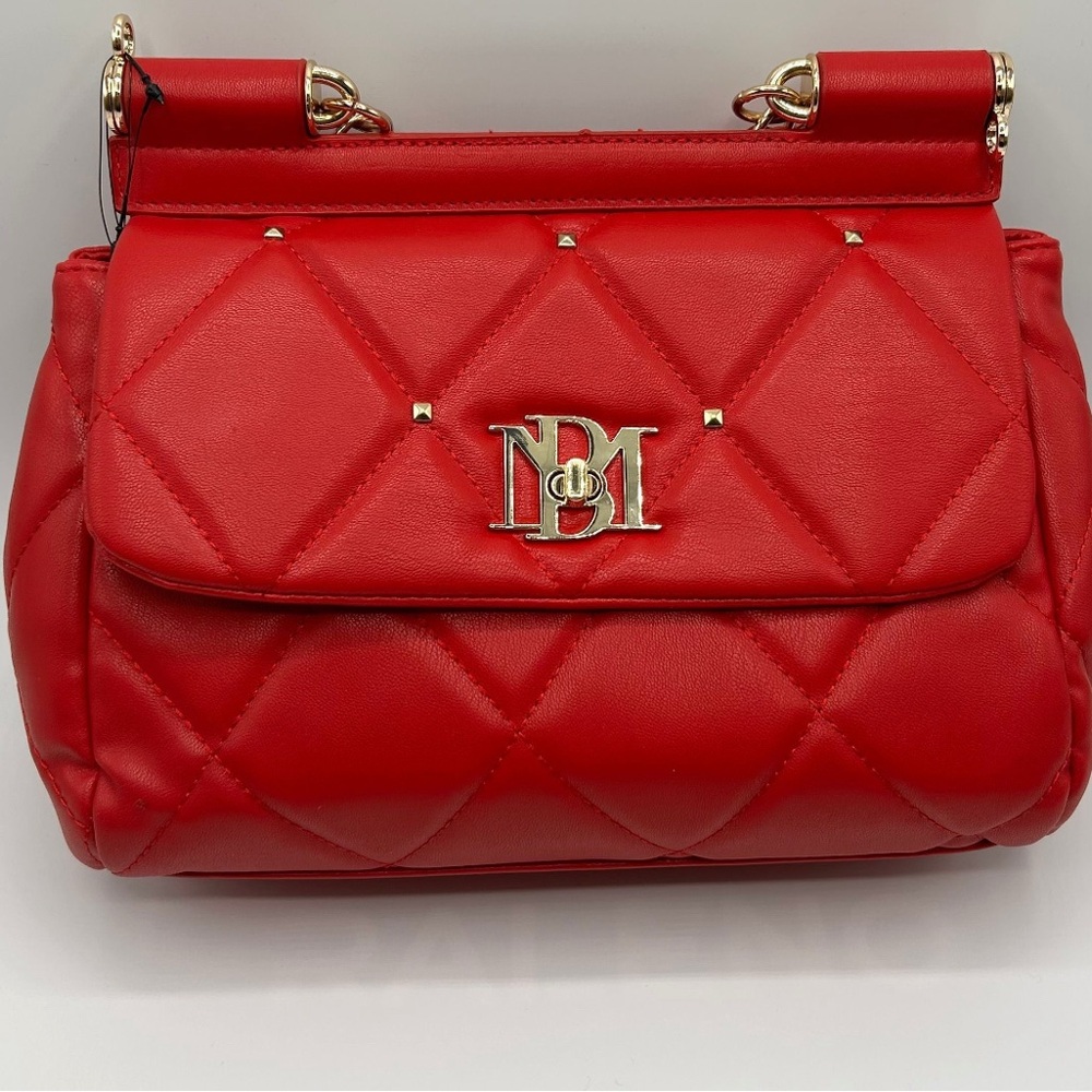 Red Quilted Handbag